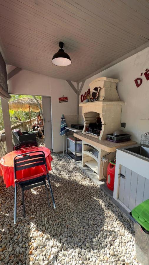 Chambre Independante Climatisee, Cuisine D'Ete, Piscine Sartène Dış mekan fotoğraf